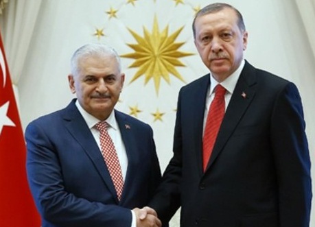 Erdoğanın Başbakan Yıldırımla görüşmesi