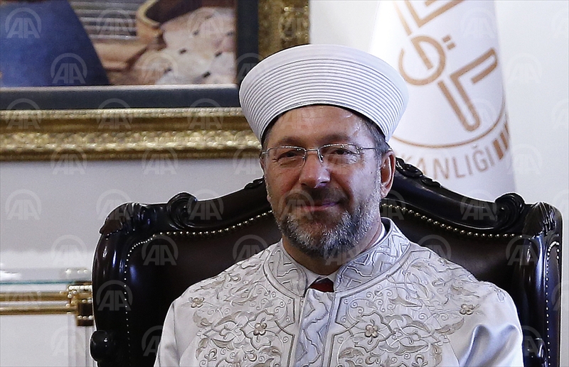 Diyanet İşleri Başkanlığında devir teslim