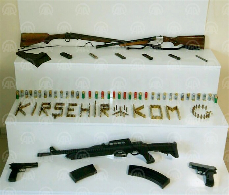 Kırşehirde silah kaçakçılığı operasyonu
