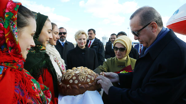 Cumhurbaşkanı Erdoğan, Ukraynada..