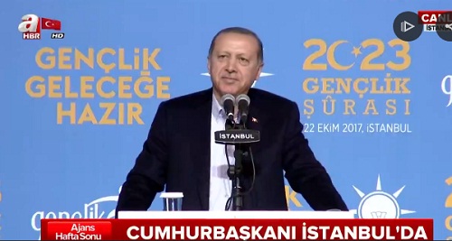 Cumhurbaşkanı Erdoğandan Fetih Marşı şiiri