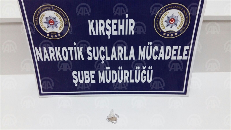 Kırşehirde uyuşturucu operasyonu