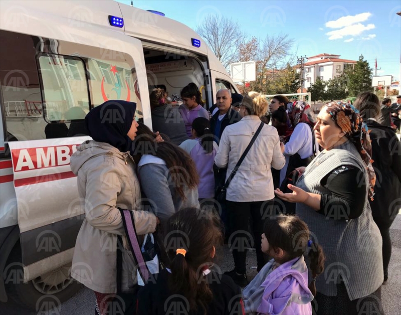 Kırıkkalede çok sayıda öğrenci tuz ruhundan etkilendi