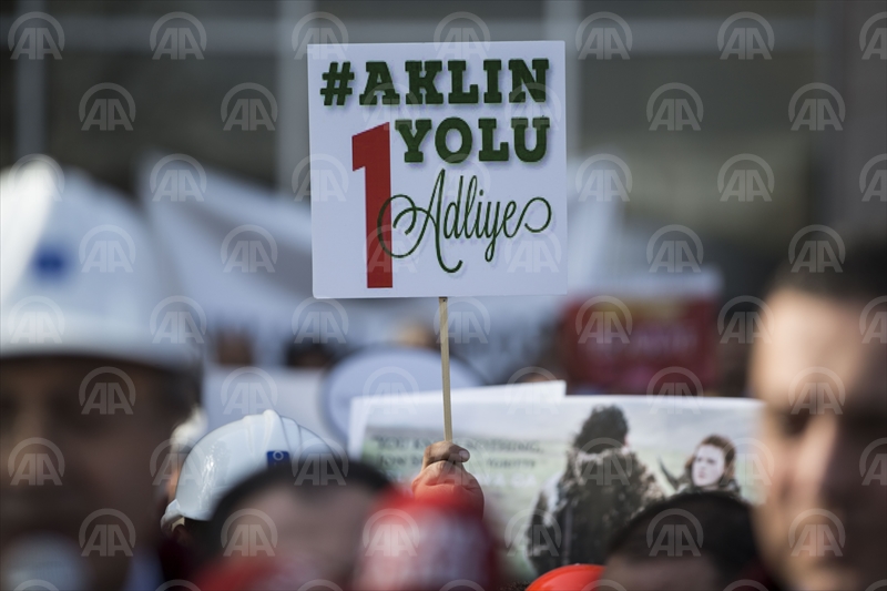 Ankara Barosundan temsili temel atma töreni