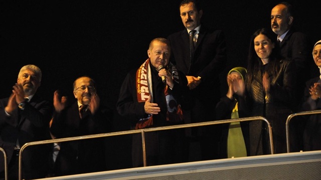 Cumhurbaşkanı Erdoğan Trabzonda..