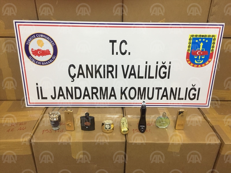 Çankırıda kaçakçılık operasyonu