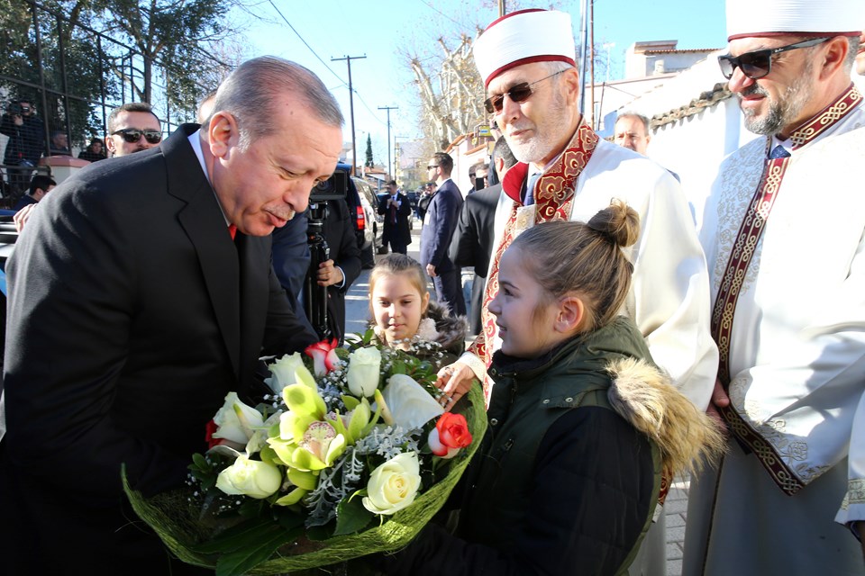 Cumhurbaşkanı Erdoğan Gümülcinede