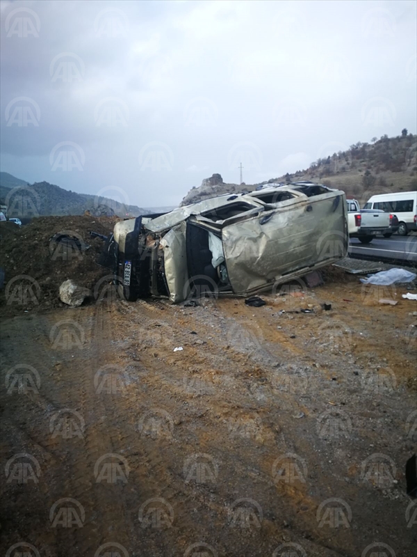 Konyada trafik kazası: 1 ölü, 3 yaralı