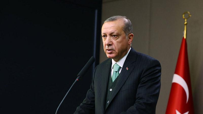 Erdoğan'dan şehit ailelerine taziye telgrafı