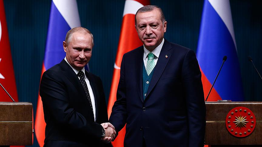 Putin'den Erdoğan'a yeni yıl mesajı