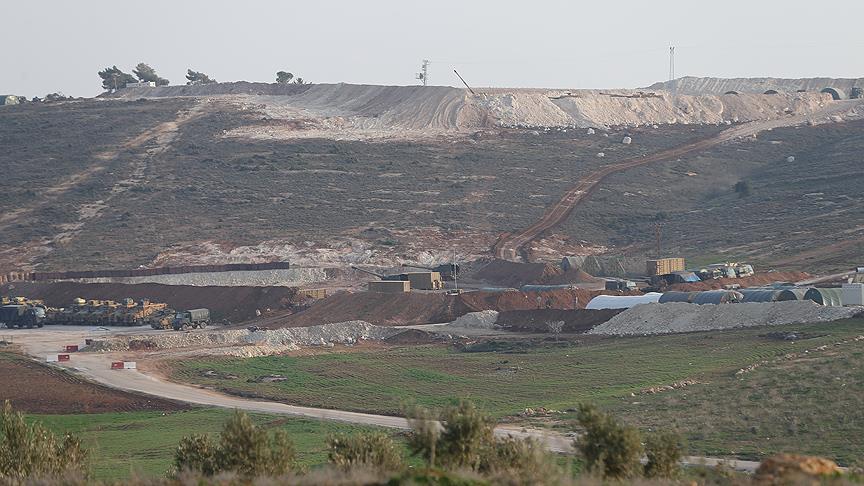 Afrin'deki terör hedefleri vuruldu