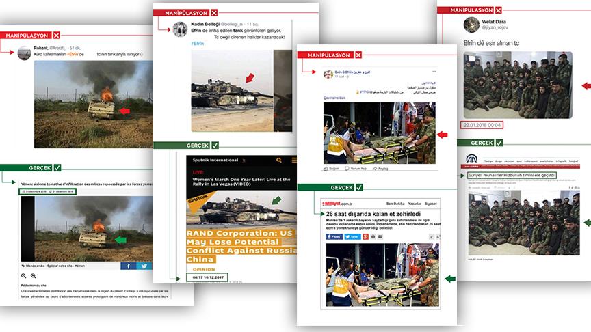 PKK'nın sosyal medya yalanları: 4 fotoğraf 4 gerçek