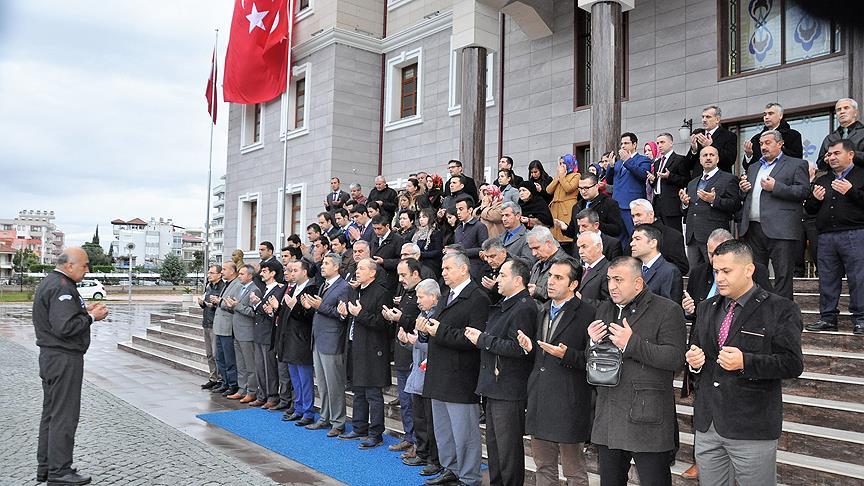 Hatay'da mesai 'Fetih Suresi' ile başladı