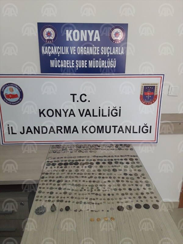 Konya'da tarihi eser operasyonu