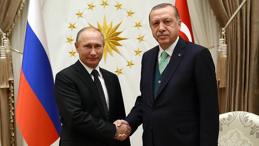 Cumhurbaşkanı Erdoğan ile Putin telefonda görüştü