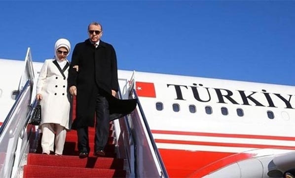 Cumhurbaşkanı Erdoğan Roma'dan ayrıldı