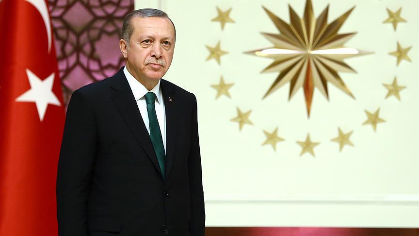 Erdoğan'dan şehit askerlerin ailerine başsağlığı telgrafı