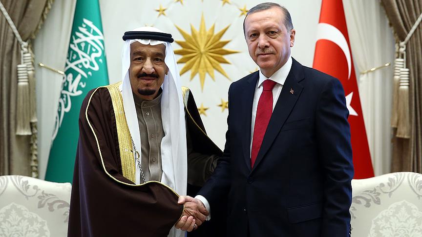 Erdoğan ile Suudi Arabistan Kralı Selman telefonda görüştü
