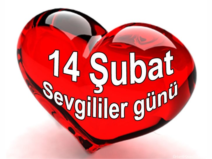 '14 ŞUBAT' Sevgililer Gününüz Kutlu Olsun!