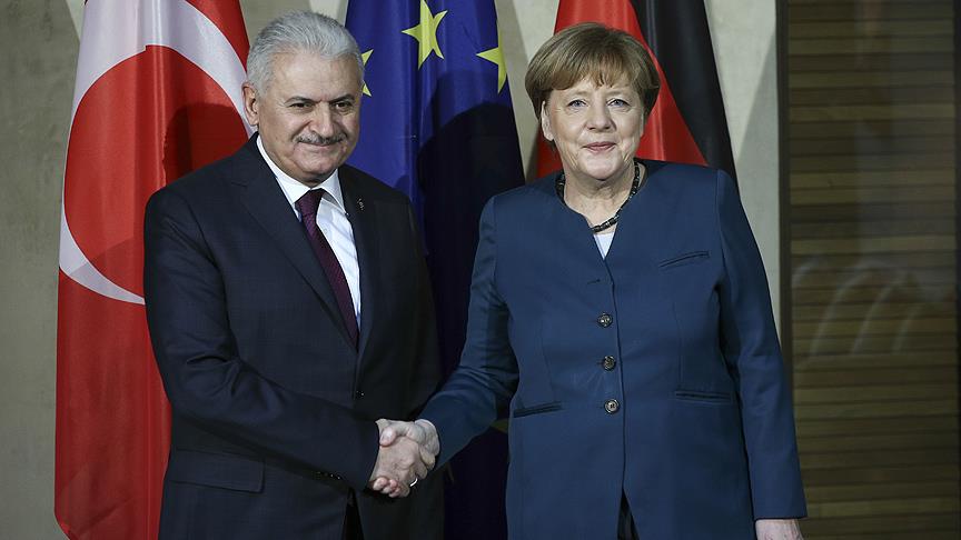 Başbakan Yıldırım ile Almanya Başbakanı Merkel görüşecek