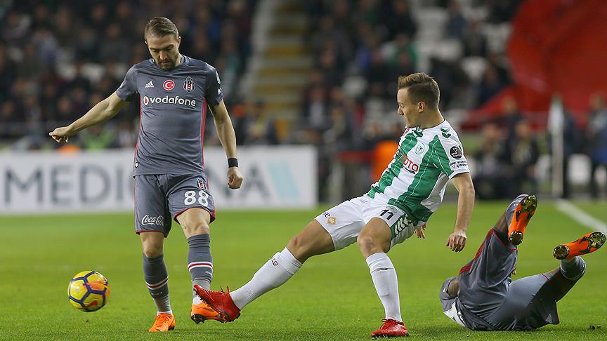 Beşiktaş, Konya'da iki puan bıraktı!