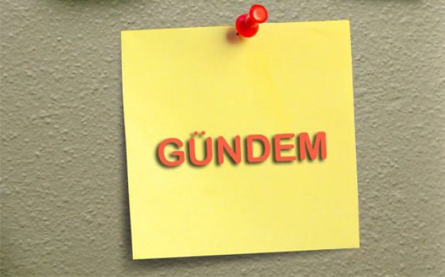 05-03-2020 / PERŞEMBE GÜNDEMİ