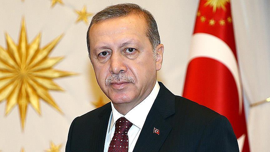 Erdoğan'dan şehit ailelerine başsağlığı telgrafı