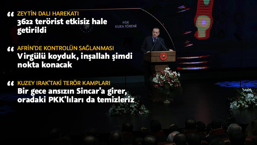 "Virgülü koyduk, inşallah şimdi nokta konacak"