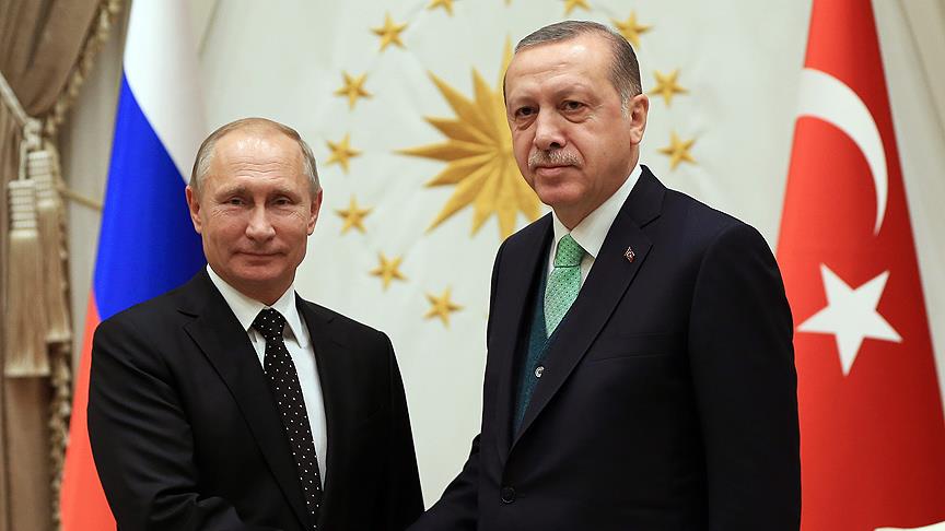 Erdoğan ile Putin Suriye'yi görüştü!