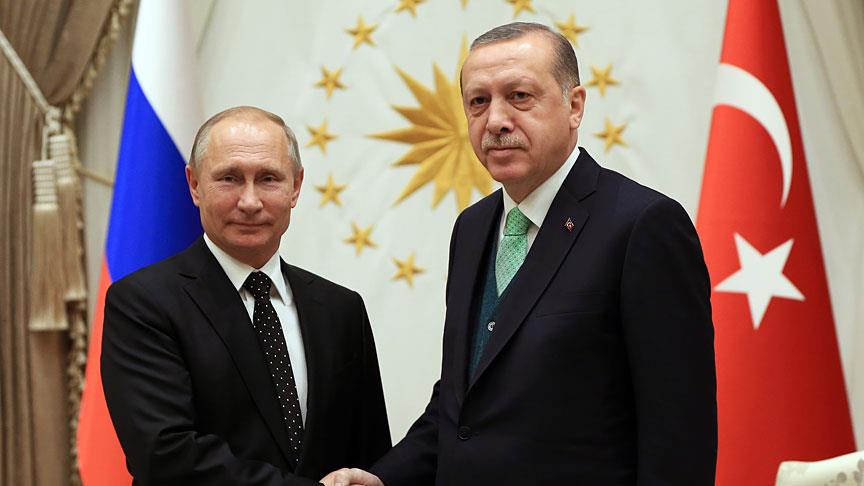 Cumhurbaşkanı Erdoğan, Putin ile telefonda görüştü!