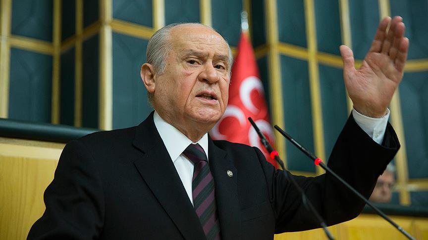 Bahçeli: Tam bir çatırdama ve çürüme hali