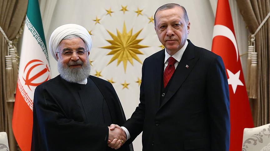 Erdoğan ile Ruhani Trump'ın İran kararını görüştü