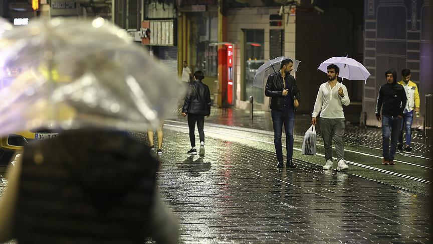 Marmara Bölgesi'ne yağış uyarısı