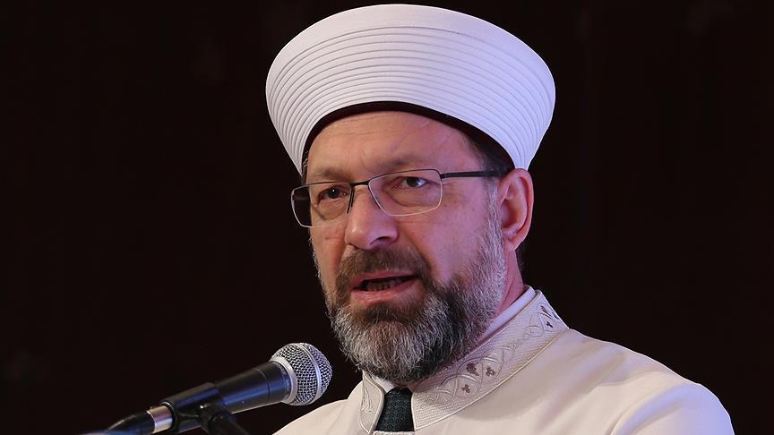 Diyanet İşleri Başkanı Ali Erbaş'tan önemli açıklama