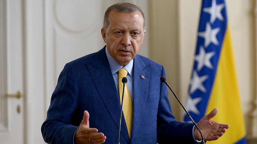 Erdoğan: Bu tür tehditler bizi yoldan alıkoyamaz