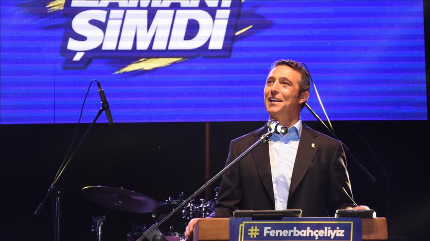 Fenerbahçe'nin başkan adayı Ali Koç Muğla'da