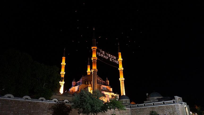 Selimiye'de Kur'an-ı Kerim ziyafeti