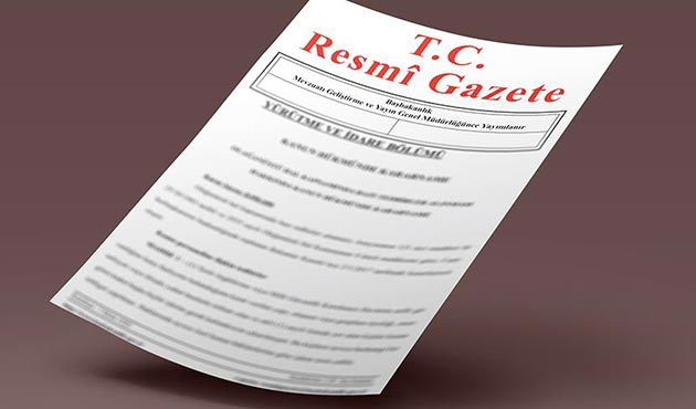 Tebliğler Resmi Gazete'de...