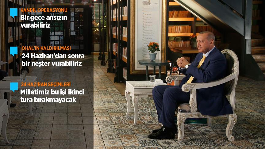 Erdoğan: Milletimiz bu işi ikinci tura bırakmayacak