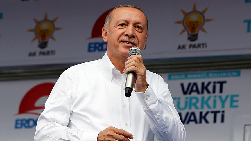 Erdoğan: Şov değil icraat yapmanın peşinde koştuk