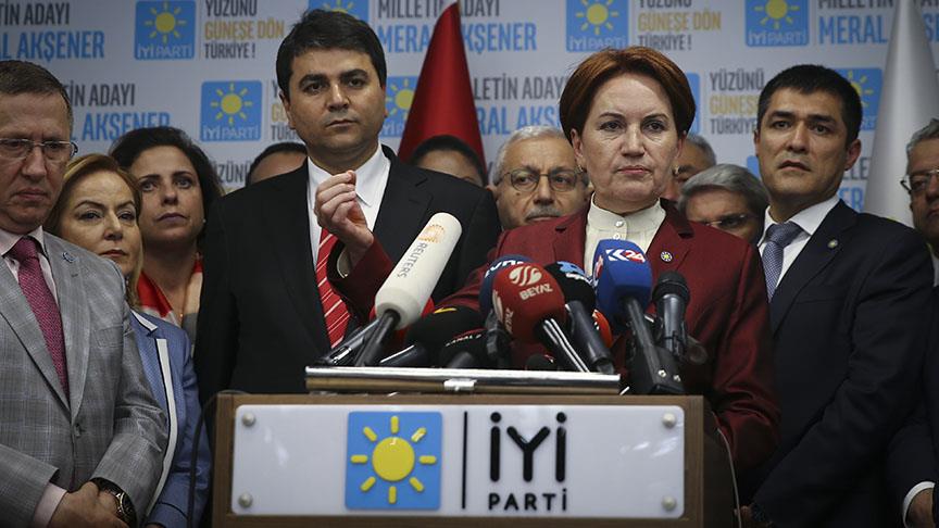 Akşener: İnce'nin sözlerine, fikrine katılmıyorum