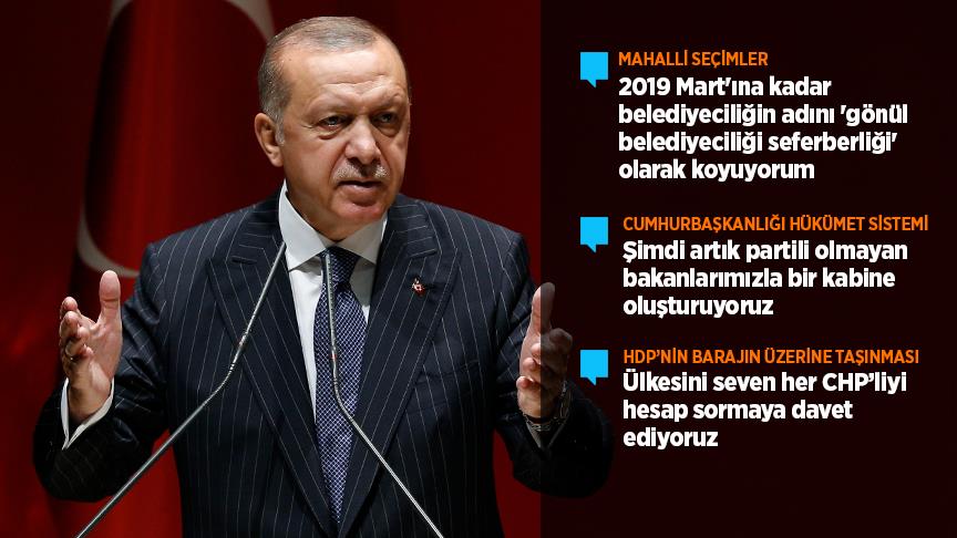 Cumhurbaşkanı Erdoğan: Cumhur İttifakı'nı devam ettireceğiz