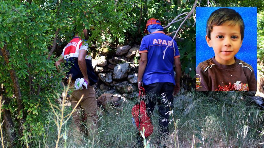 Hatay'da kaybolan minik Ufuk'tan kötü haber