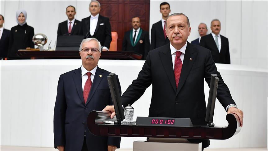 Arap basını Erdoğan'ın yemin törenine geniş yer ayırdı