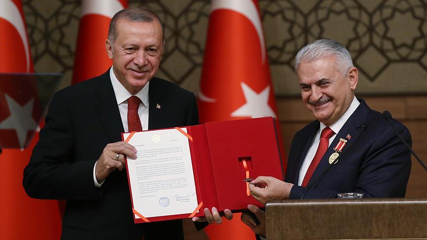 Yıldırım: Şeref Madalyası benim için çok önemli bir anlam ifade ediyor