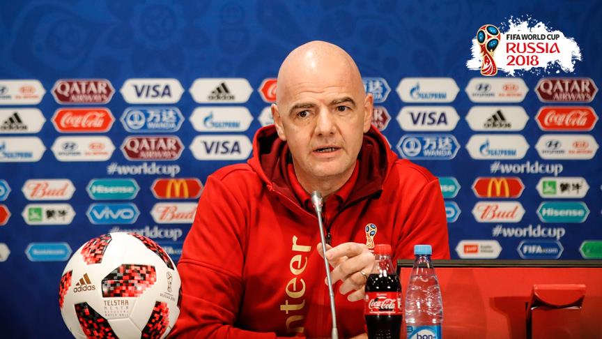 FIFA Başkanı Infantino: Tüm zamanların en iyi Dünya Kupası