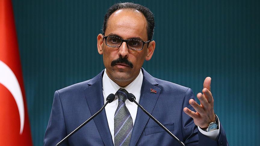 Cumhurbaşkanlığı Sözcüsü Kalın: Türkiye Kıbrıslı soydaşlarımızın yanında olacak