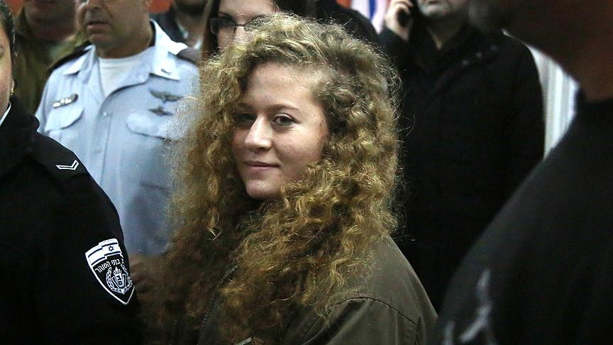 Filistinli cesur kız Temimi serbest bırakıldı!