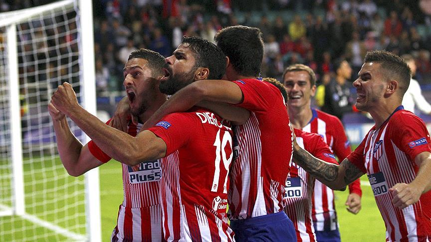 UEFA Süper Kupa Atletico Madrid'in!