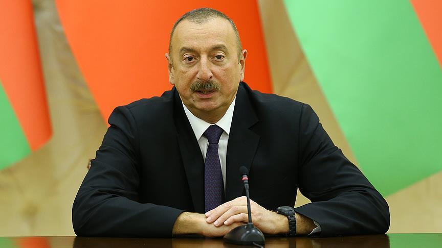 Aliyev'den Cumhurbaşkanı Erdoğan'a kutlama